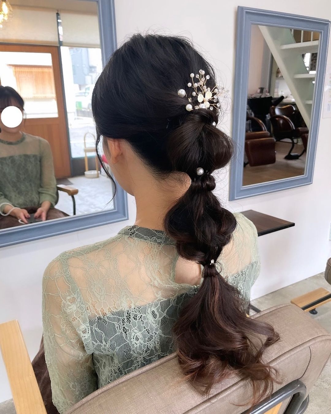 少し前に結婚式のヘアアレンジをさせていただきました❤️